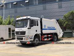 SHACMAN 10-12CBM Garbage Compactor and Transport Truck