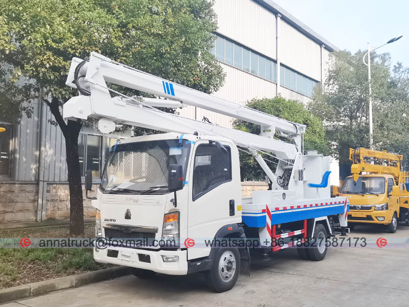 CSC Aerial Platform Truck with HOWO RHD to PNG