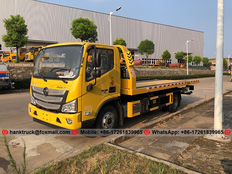 FOTON AUMARK Tow Truck with Strengthened Flatbed