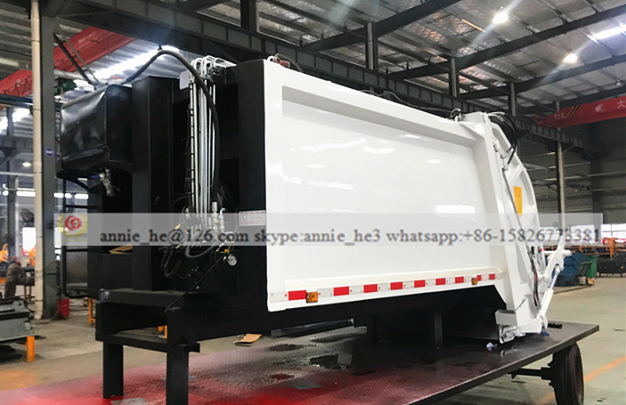 6m³garbage compactor truck export to the Philippines
