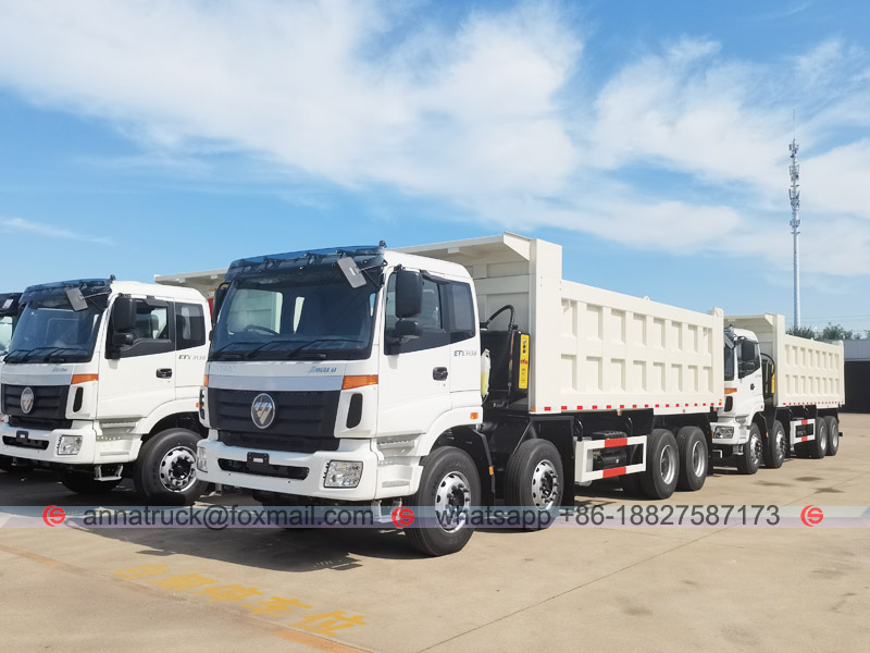 To Tanzania 6 Units Right Hand Drive Dump Truck 