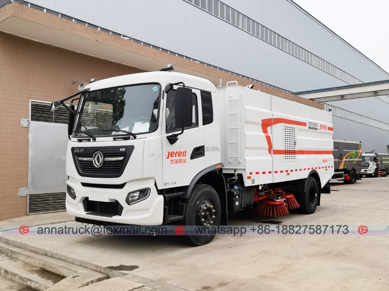 Dongfeng Road Sweeper Truck to Chinese Domestic