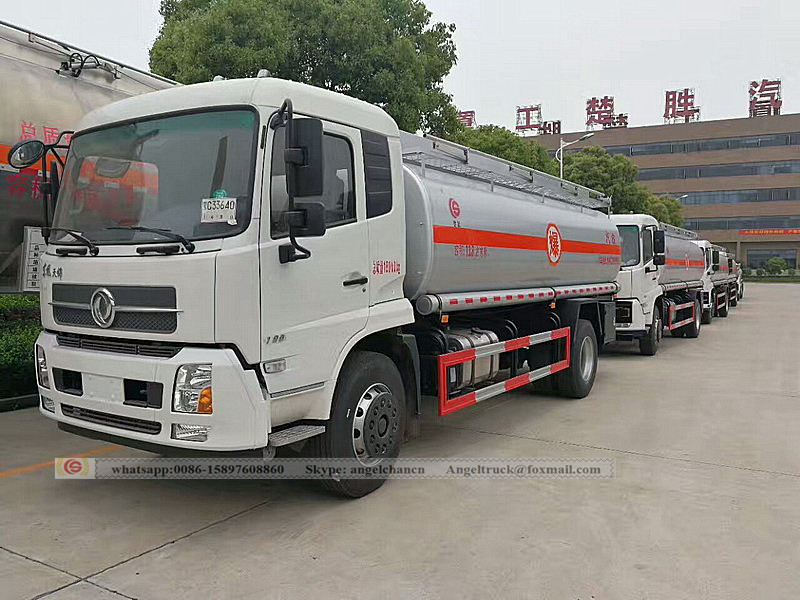 25 Units 12 cbm Gasoline Tanker Truck ready to delivery