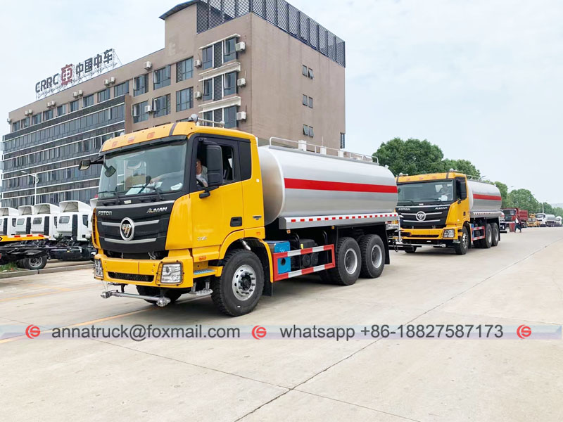 To Sierra Leone - Water Tank Truck with Foton Chassis in June,2021