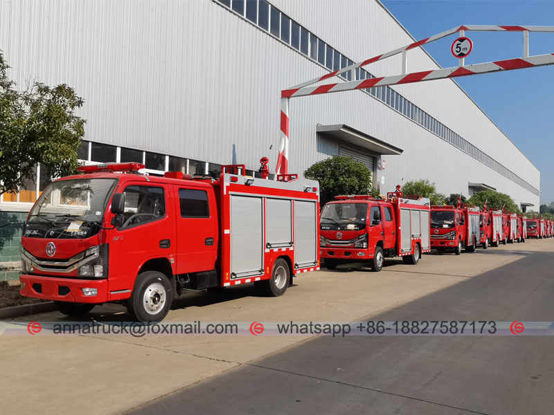 20units Dongfeng Brand Fire Fighting Truck To Africa